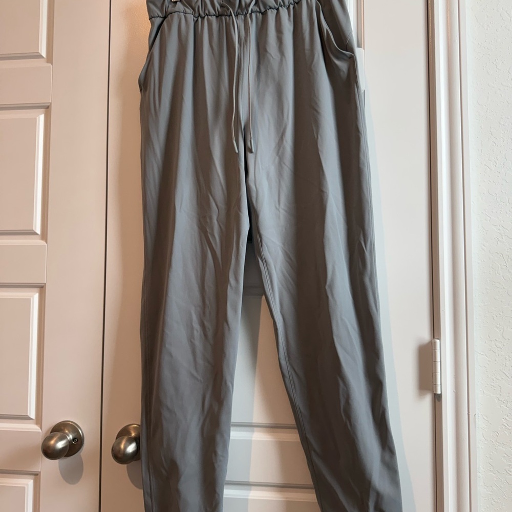 Lululemon Keep Moving High Rise Full Length Pant Rhino Gray Size 8 - Picture 2 of 5